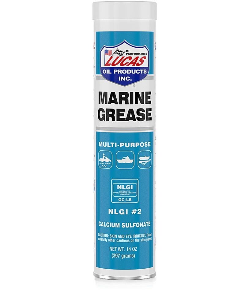 Lucas Oil 10320 Marine Grease Multi-Purpose Heavy Duty OBCS, 14 Ounce, 1 Pack