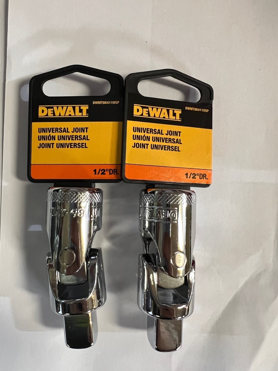 2-Pack DeWalt DWMT86411OSP DEWALT 1/2" Drive Universal Joint