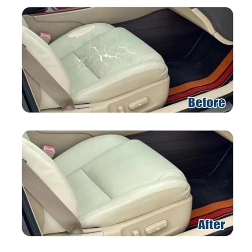 Driver Side Bottom Perforated Leather Seat Cover Compatible with Lexus Tan