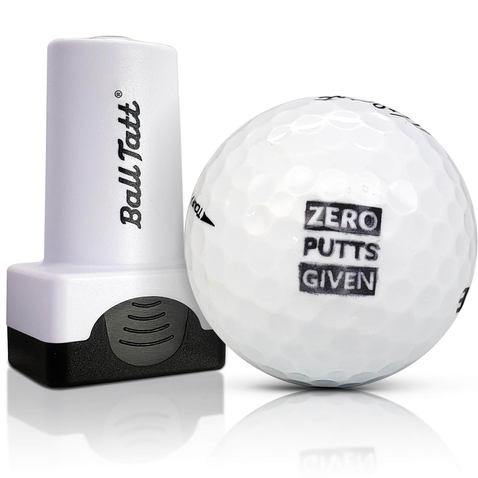 Ball Tatt - Golf Ball Stamp Marker Quick-Dry Self-Inking Ball Stamper (Zero Putt