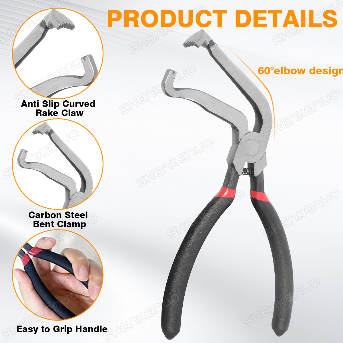 2pc Electrical Disconnect Pliers 60 Degree Electrical Connector Separator Wiring