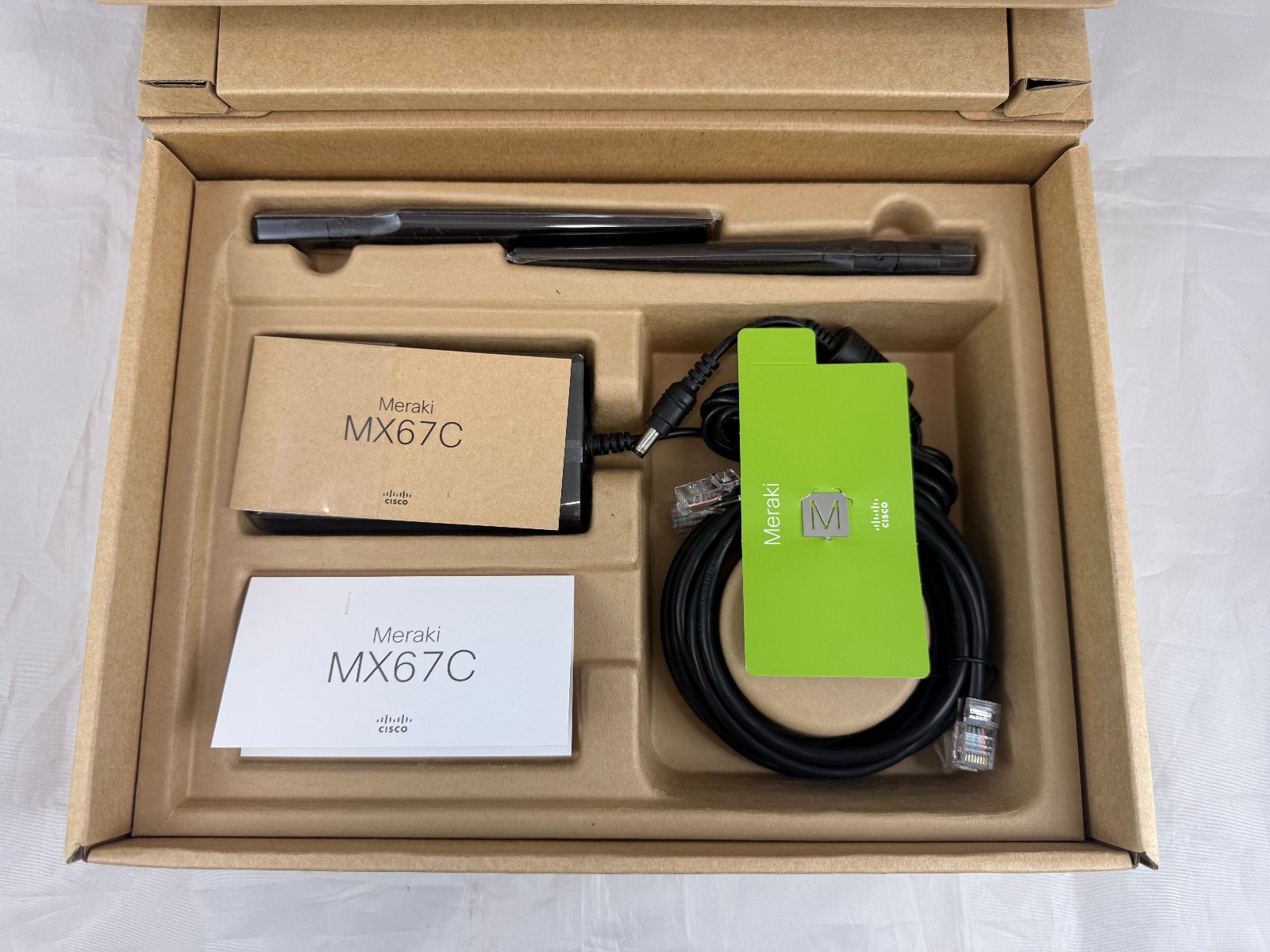 Cisco Meraki MX67C-HW-NA Cloud Managed LTE Security Device - Silver