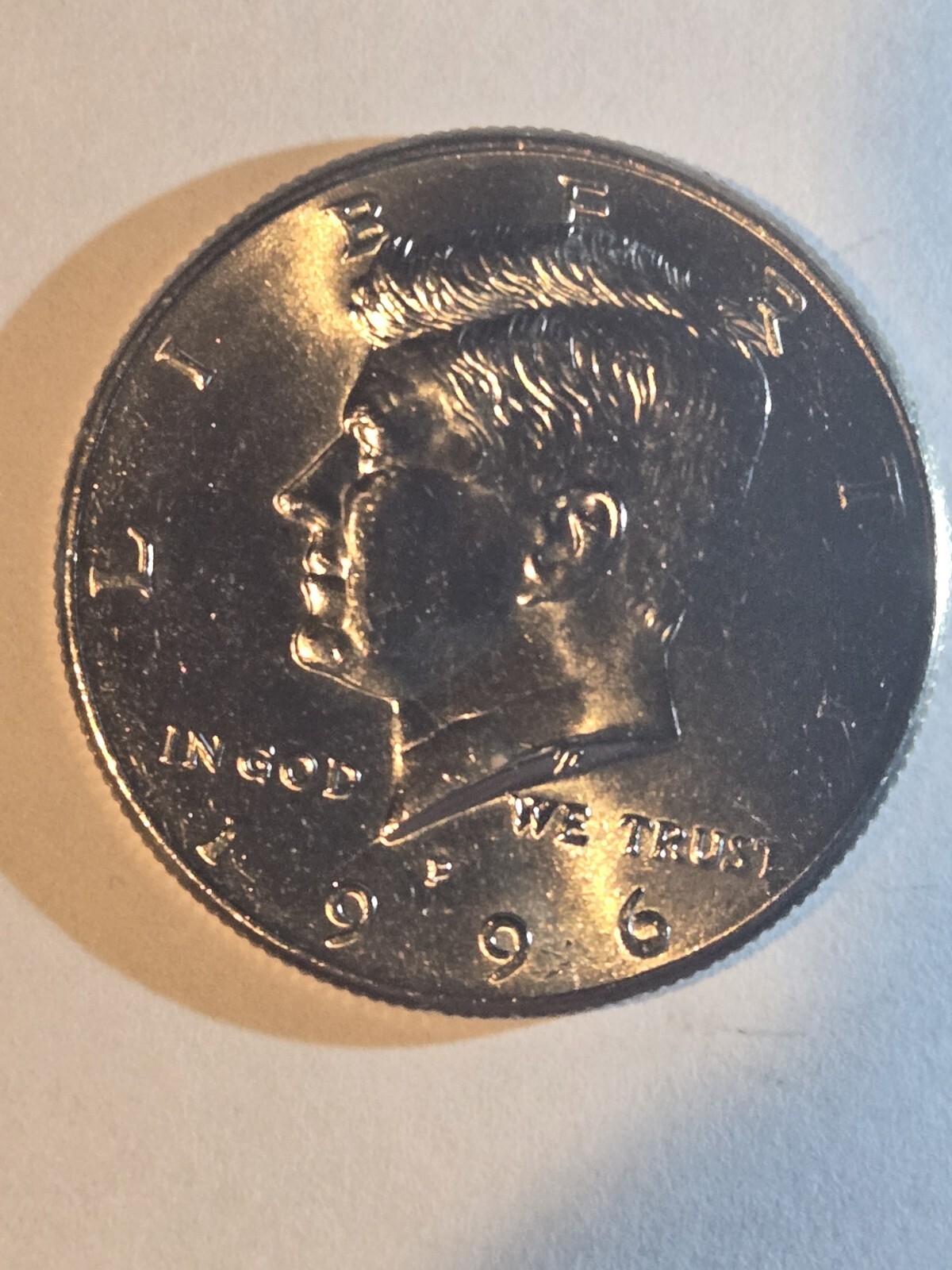 1996-P  Kennedy Half Dollar.