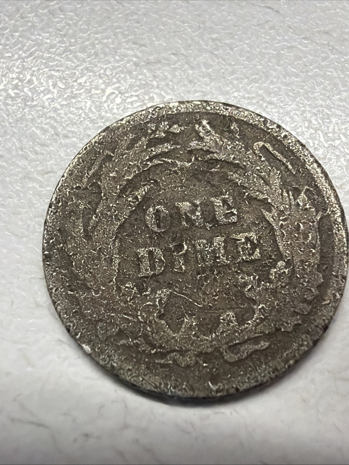1899 Barber Dime Actual Coin