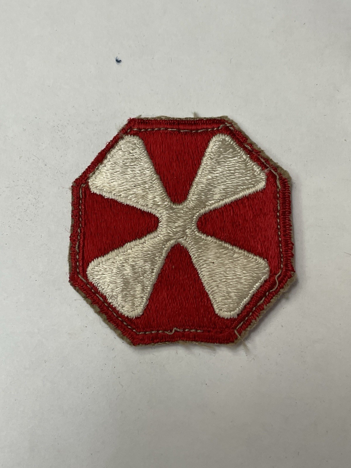 Vintage WWII 8th US Army Shoulder Patch