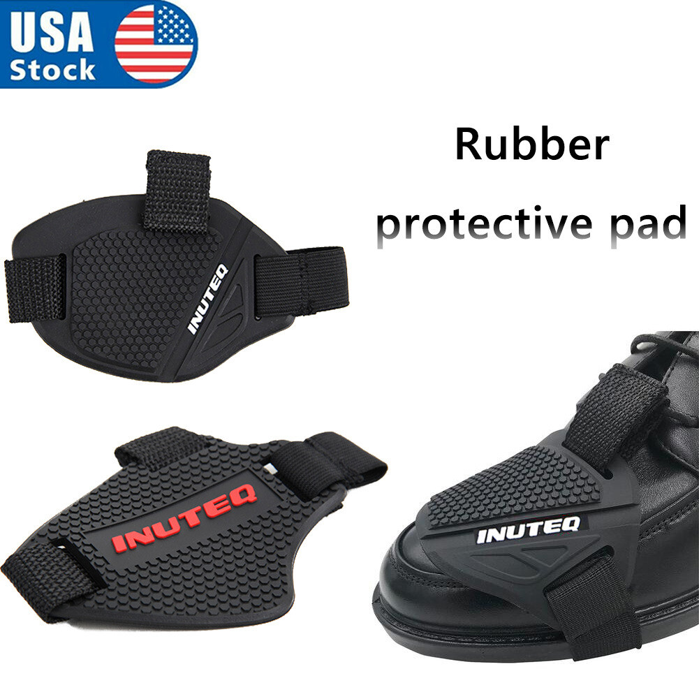 Motorcycle Shoe Gear Cover Anti-slip Wear-resistant Pad Brake Protection Gear