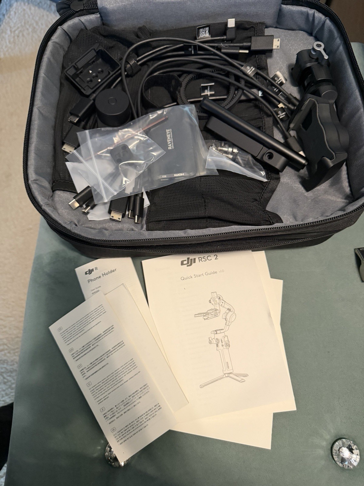 DJI RSC 2 Camera Gimbal Stabilizer Universal Wireless Video Transmitter