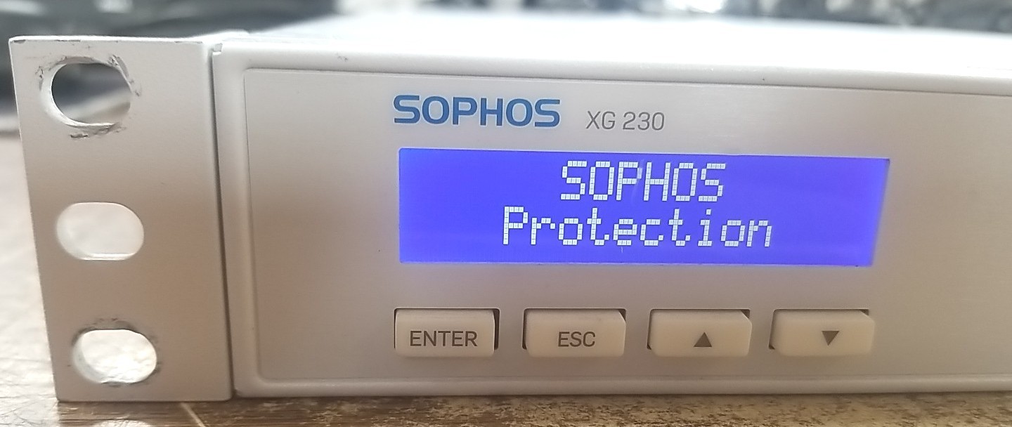 Sophos XG 230 Rev2 Firewall Security Appliance. *READ⬇️*