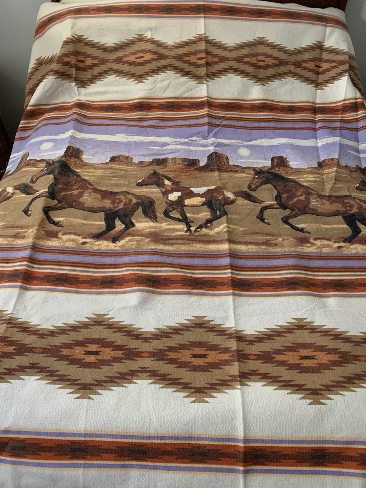 Equestrian Horse Blanket 104” X 92”