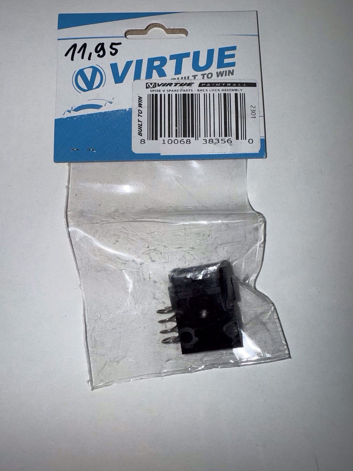 Virtue Spire V Hopper Back Lock Assembly New
