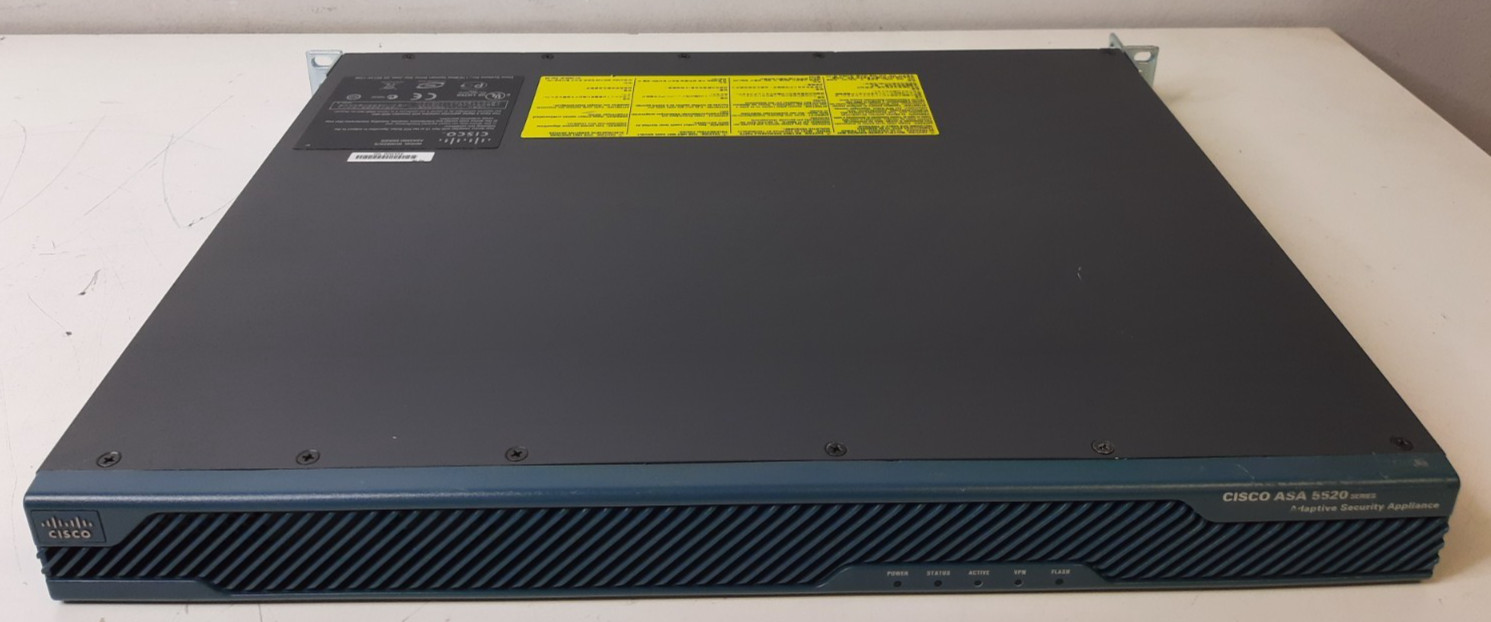 Cisco ASA 5520 Gigabit Firewall VPN Plus License SSM-4GE Module ASA5520