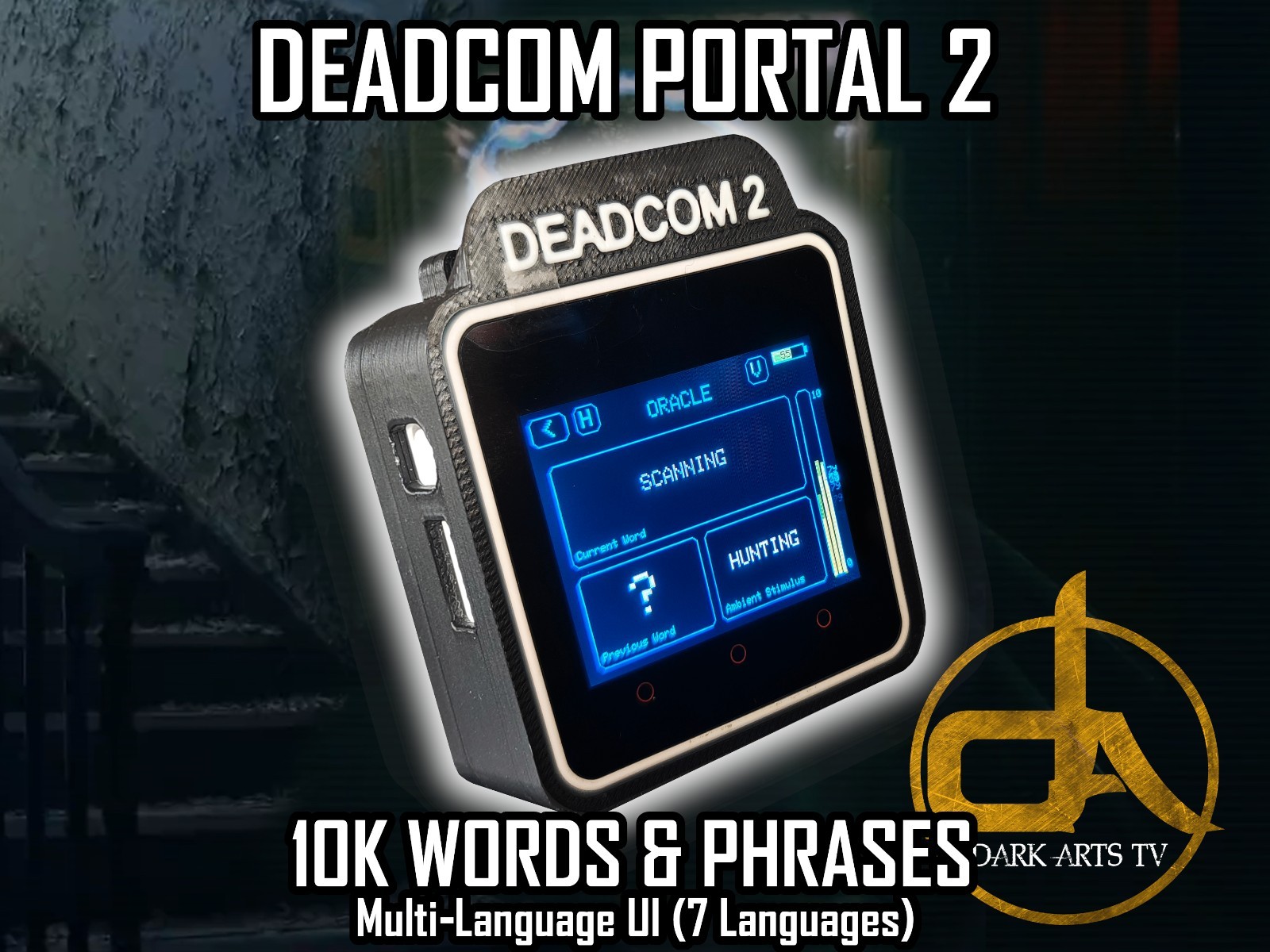 NEW Deadcom Portal 2 EVP Spirit Word Box Ovilus Style Paranormal Ghost Hunting