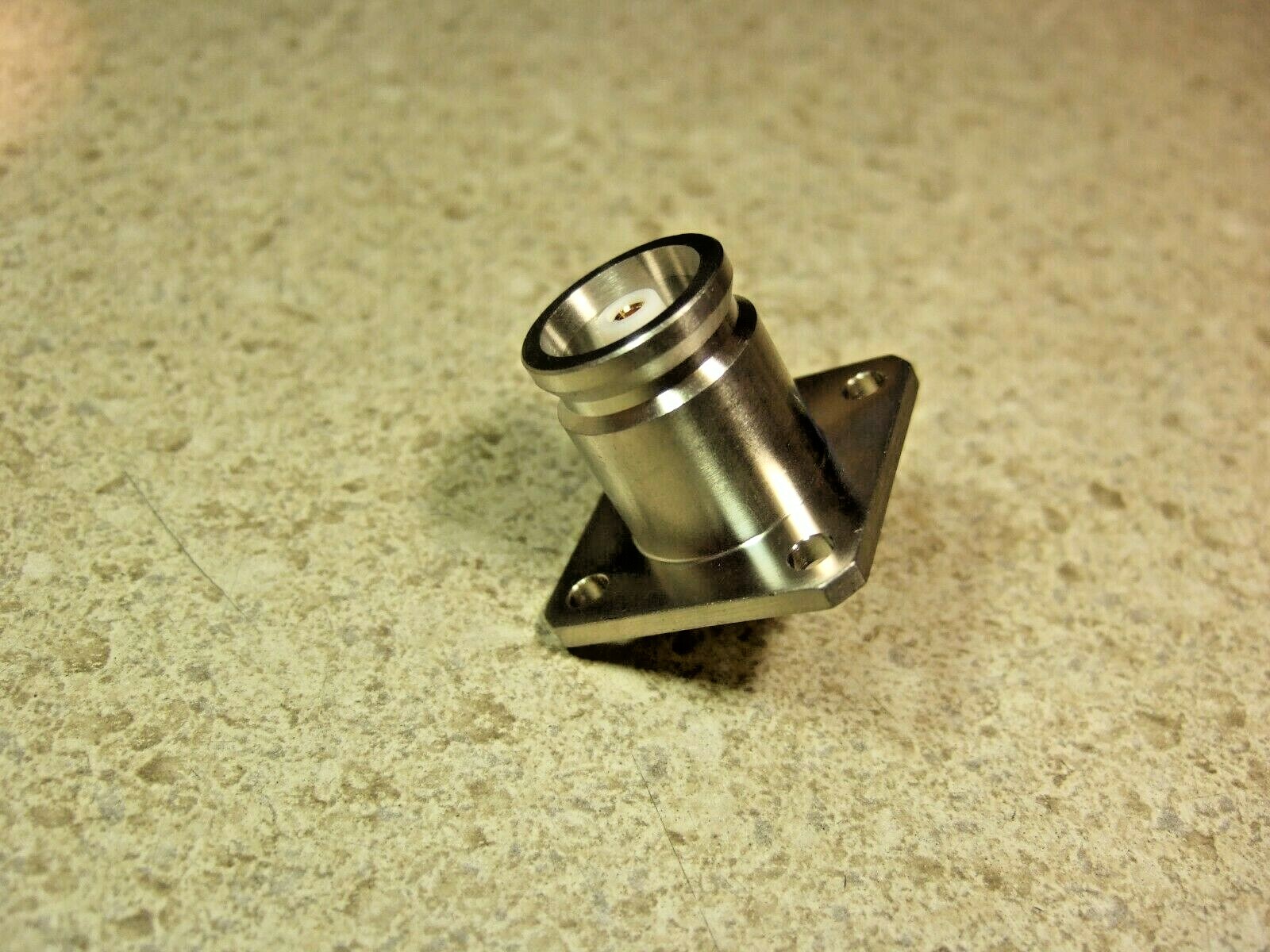 Lot of (2) Amphenol 179-00125 QDS Panel Receptacle Jack - Bulkhead Solder - New!