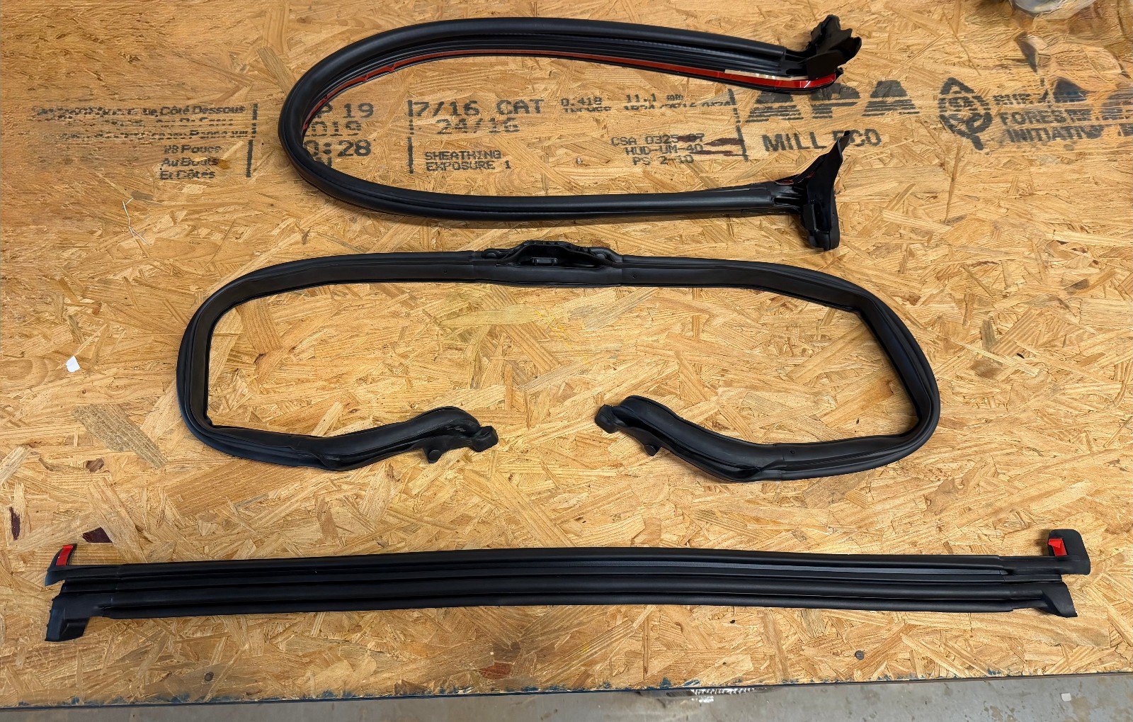 Freedom Pannel/Hard Top Seal Kit fits 07-18 Jeep JK/JKU