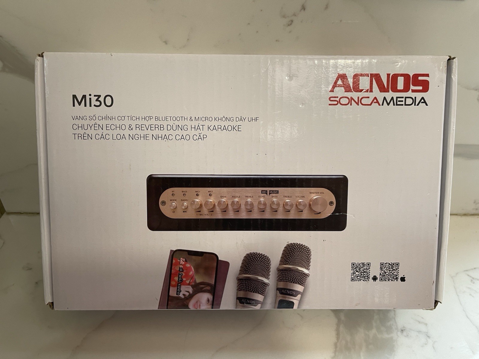 ACNOS Mi-30 Dual UHF Wireless Mics ONLY