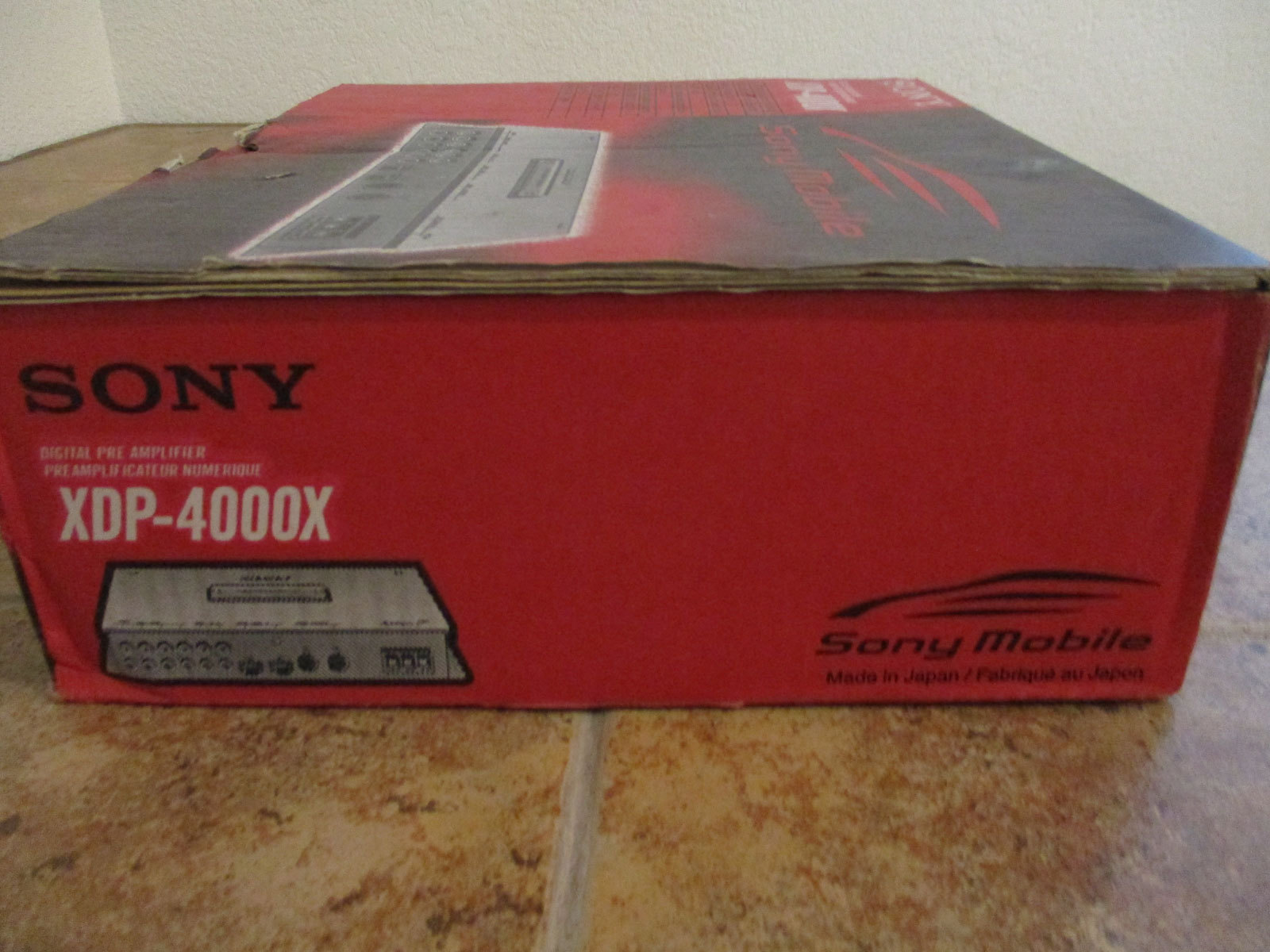 NEW Sony XDP-4000X Mobile ES Digital Sound Processor Crossover Equalizer
