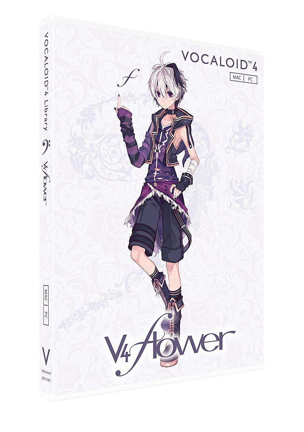 VOCALOID4 Library v4 flower stand-alone version FROM JAPAN NEW w/Tracking