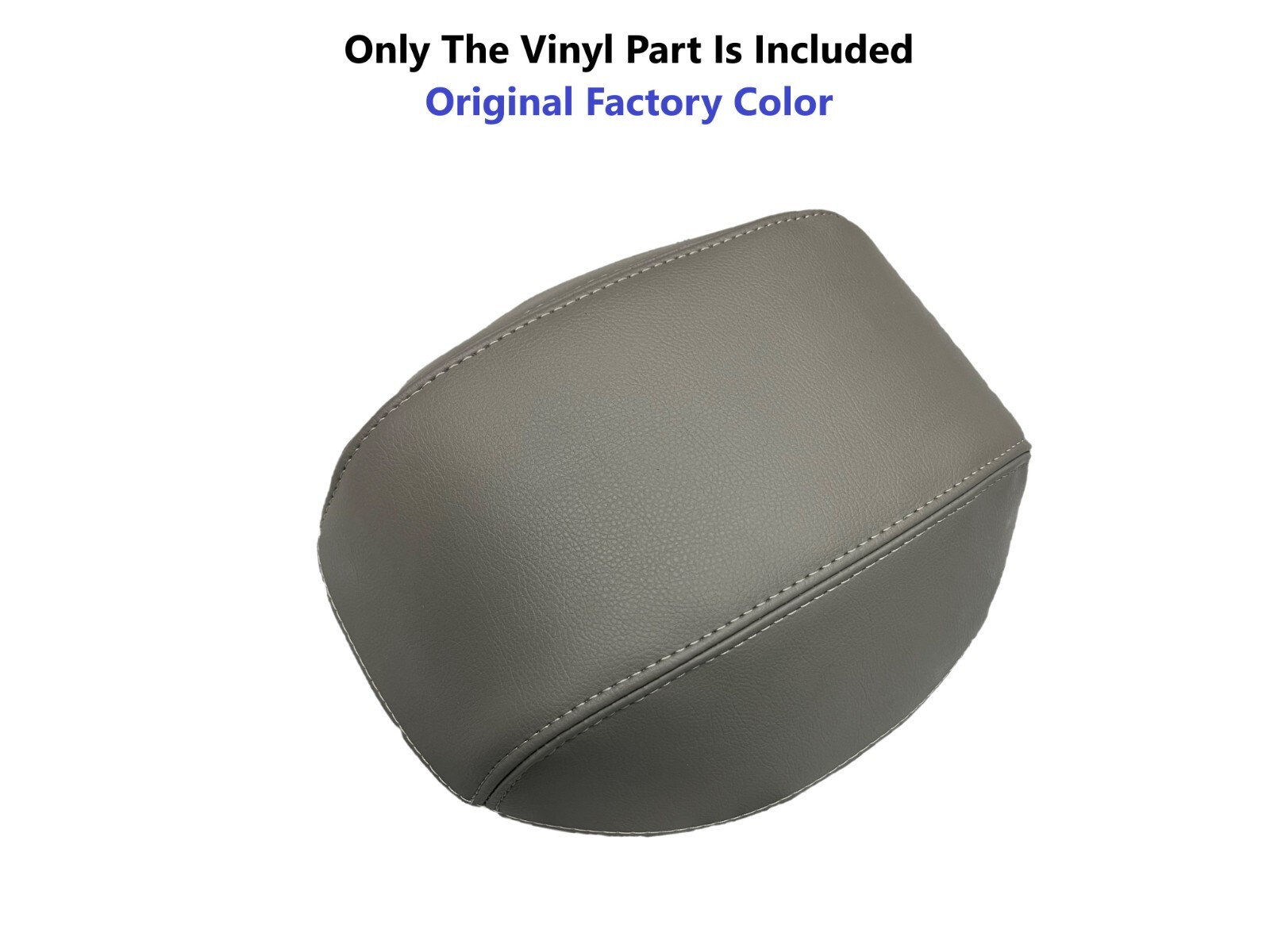 For Subaru Forester 2009-2018 Titanium Gray Synthetic Leather Console Cover