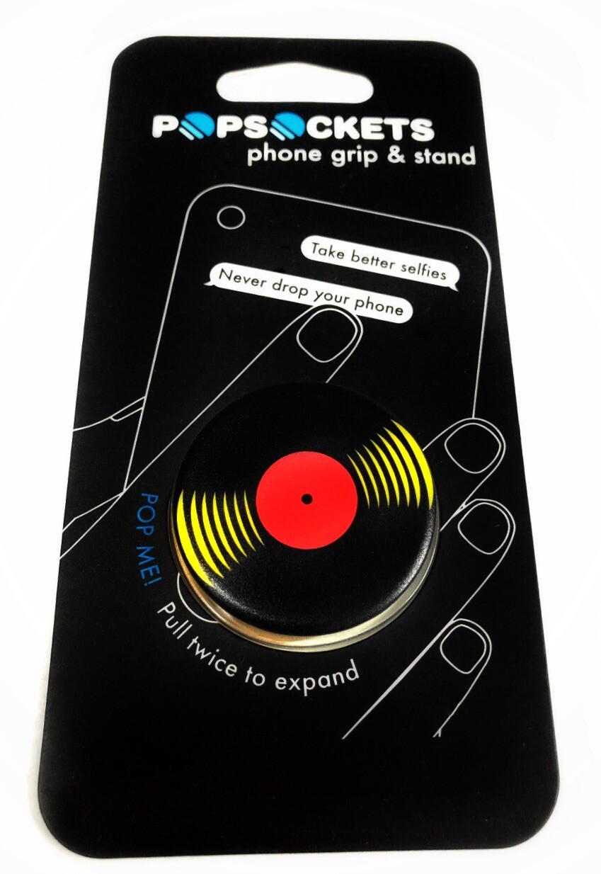Popsockets 33RPM Vinyl Record LP Album Phone Grip Popsocket Pop Socket PopGrip