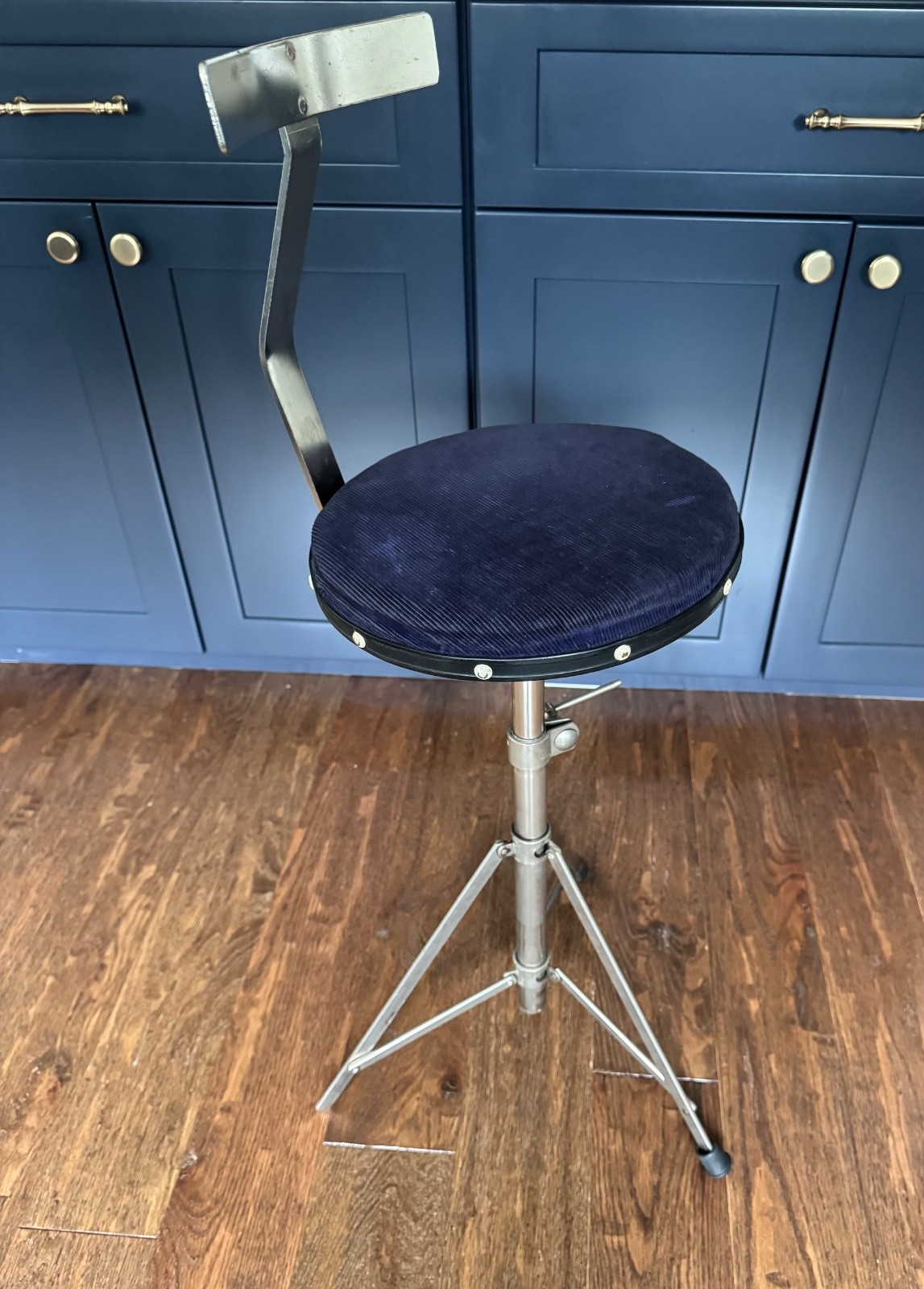 Gretsch Slingerland  1960s vintage drum Throne stool with back rest