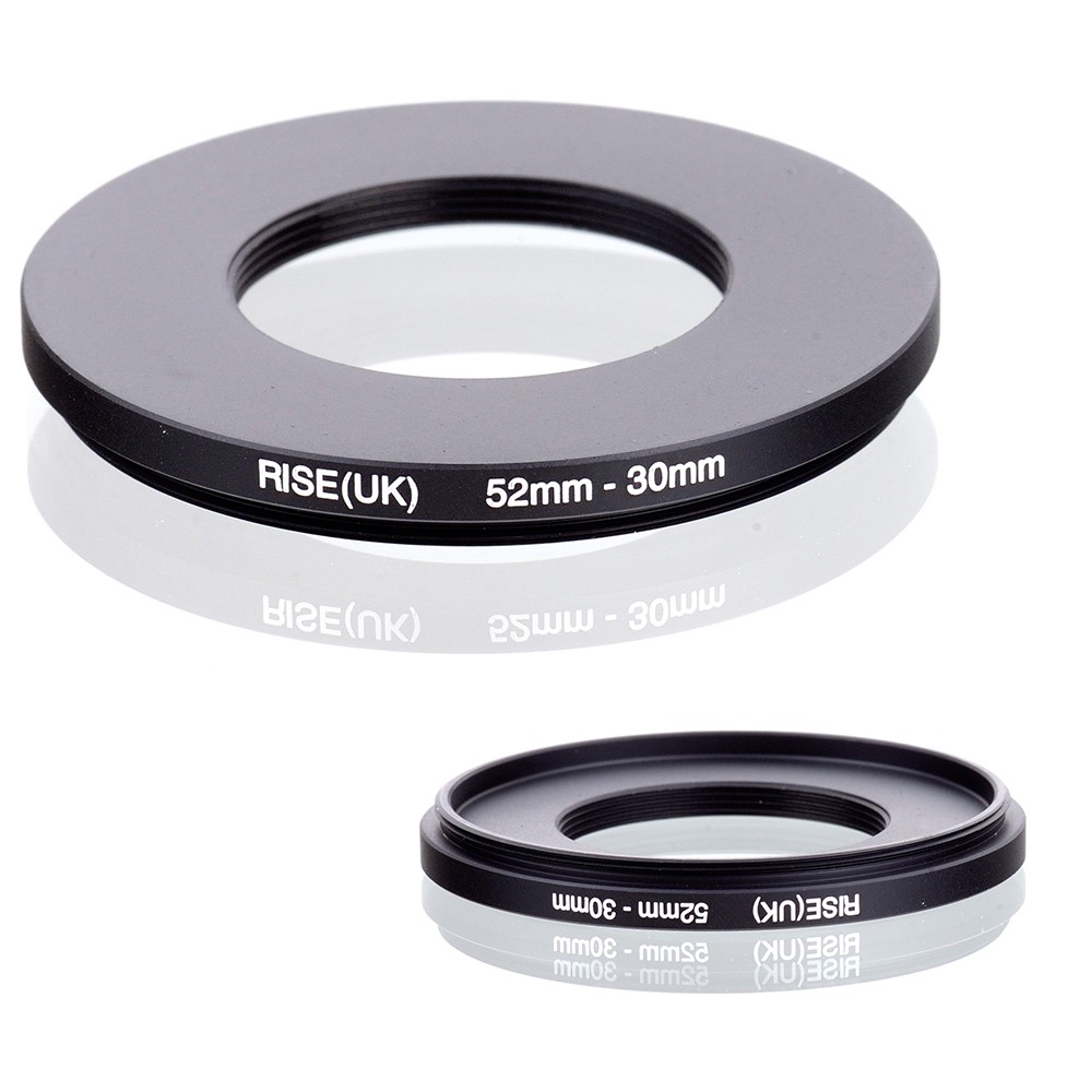 RISE(UK) 52-30MM 52MM-30MM 52MM to 30MM Step Down filter Ring Metal Adapter