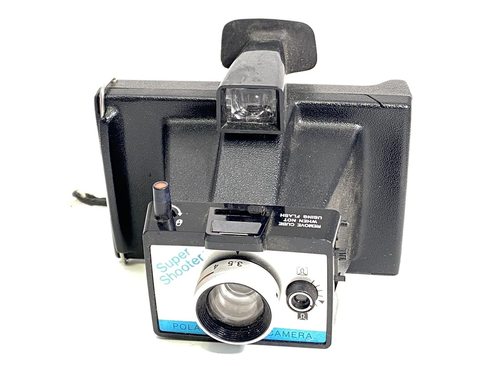 Vintage Polaroid Super Shooter Land Camera CLEAN - untested