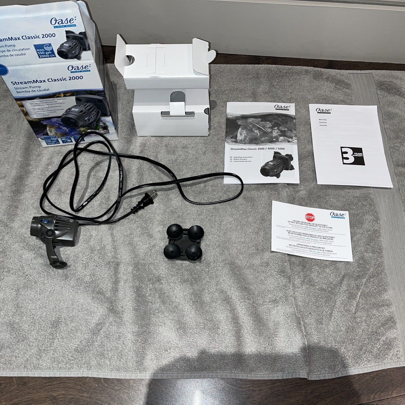 Oase StreamMax Classic 2000 Water Pump/Wave Maker