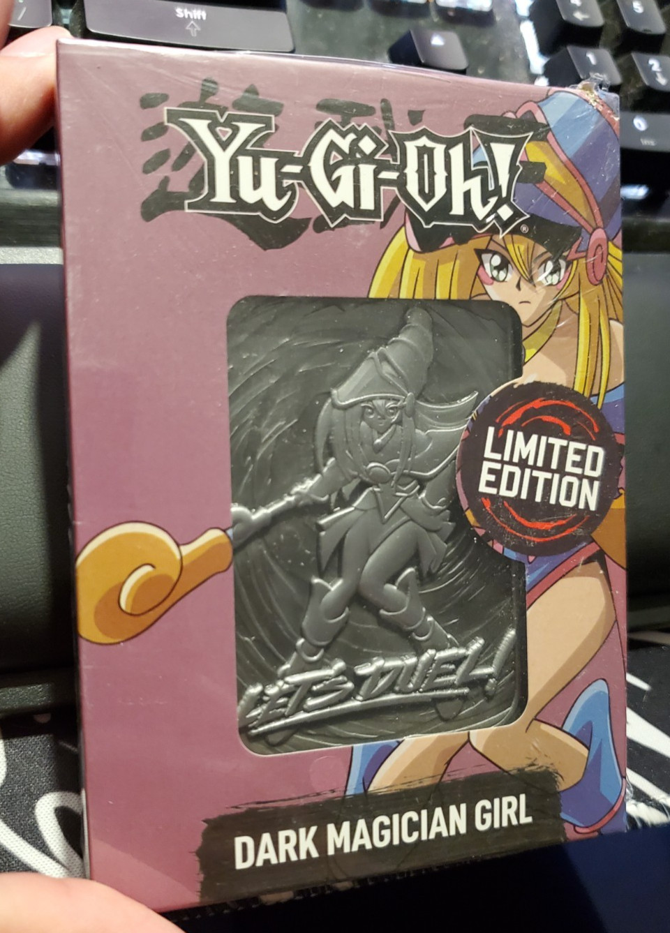 Yu-Gi-Oh! Limited Edition Metal Dark Magician Girl Card by Fanattik