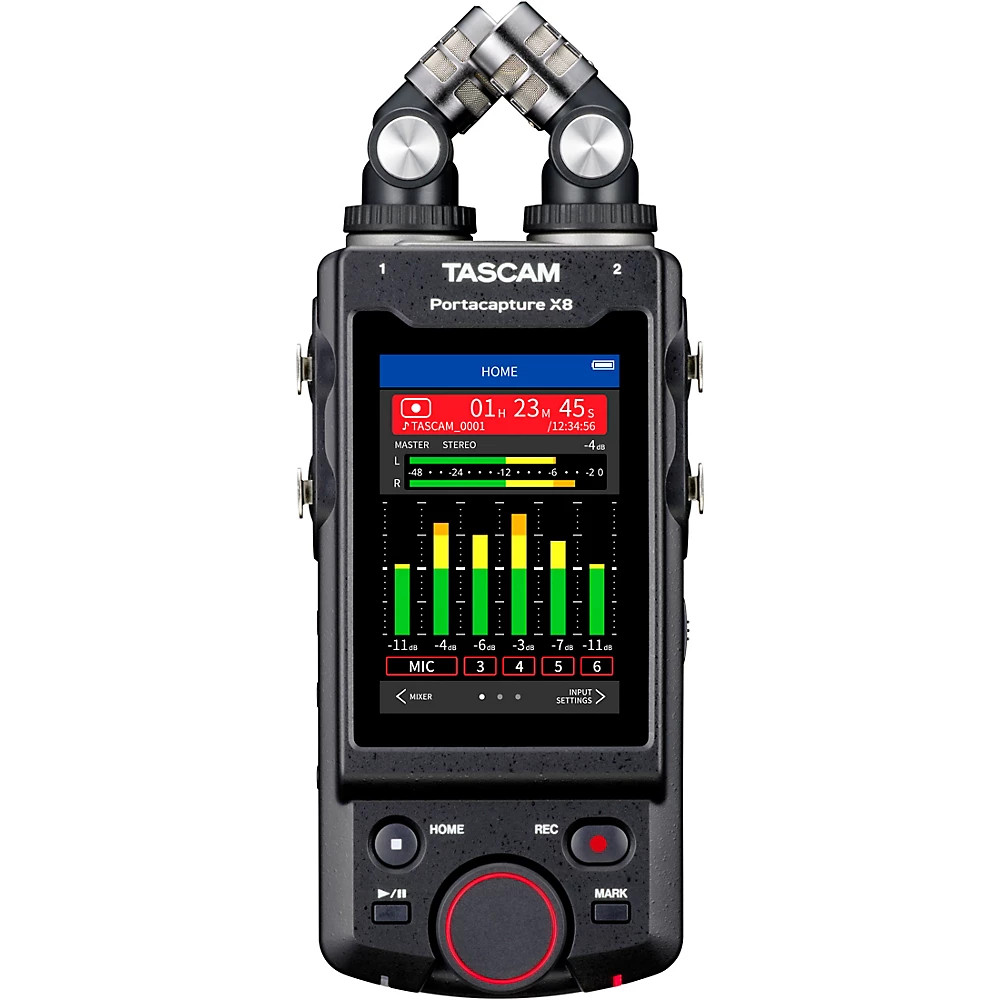 TASCAM Portacapture X8 High-Resolution Adaptive Recorder