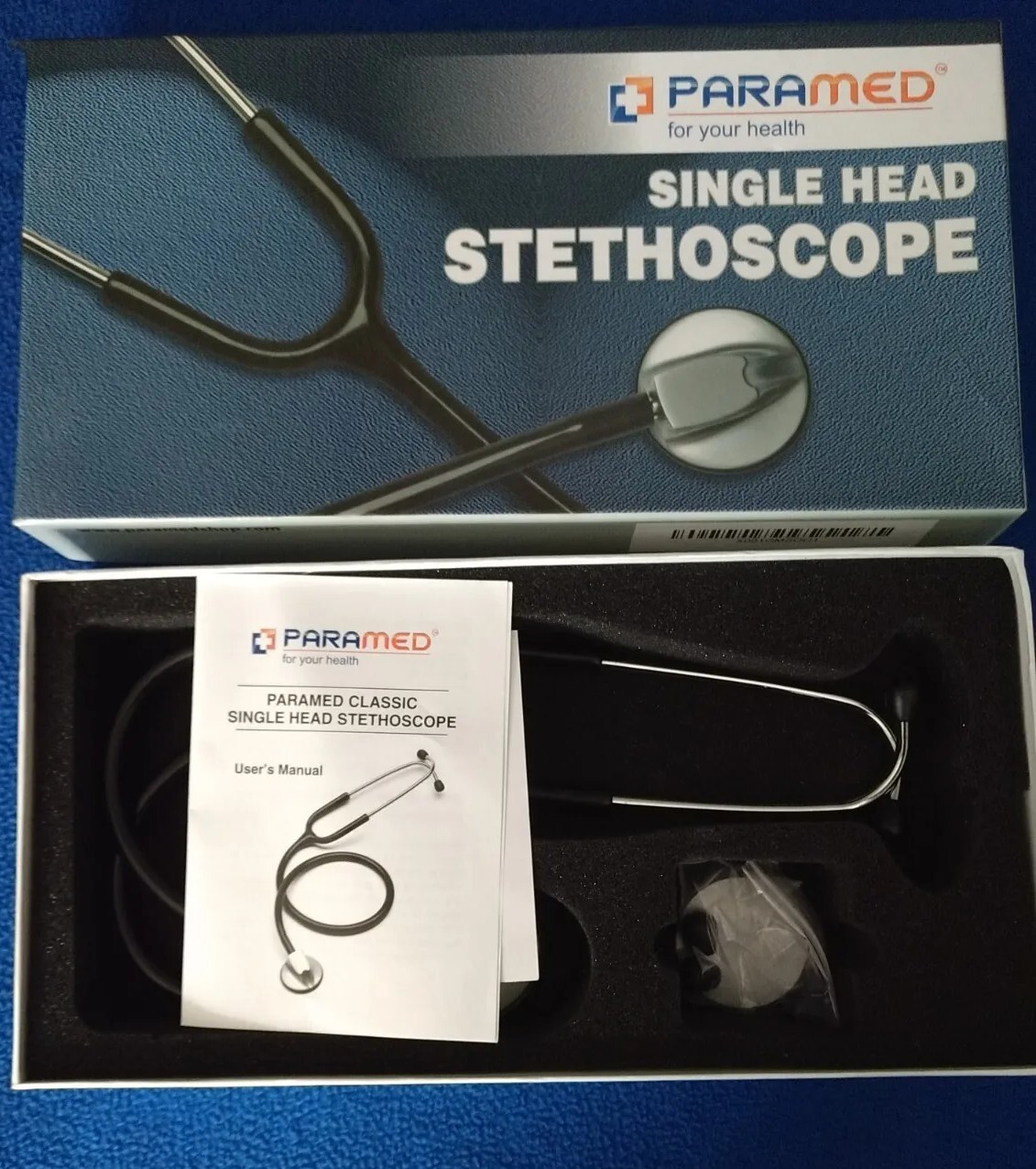 Paramed Single Head Stethoscope New Open Box , Free Shipping