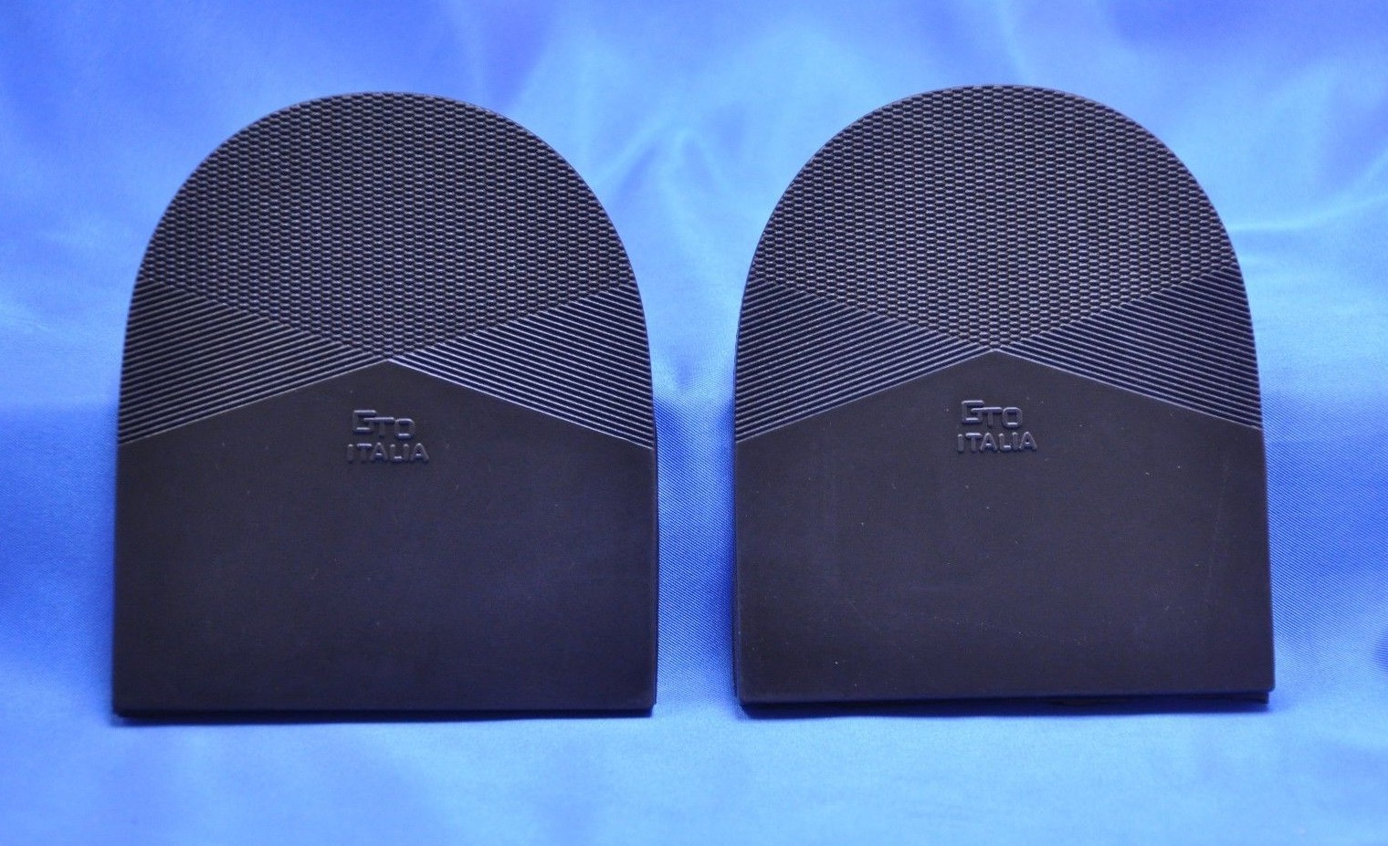 2 Pair GTO Mens Rubber Replacement Heels- 3/8" Thick Size XLarge
