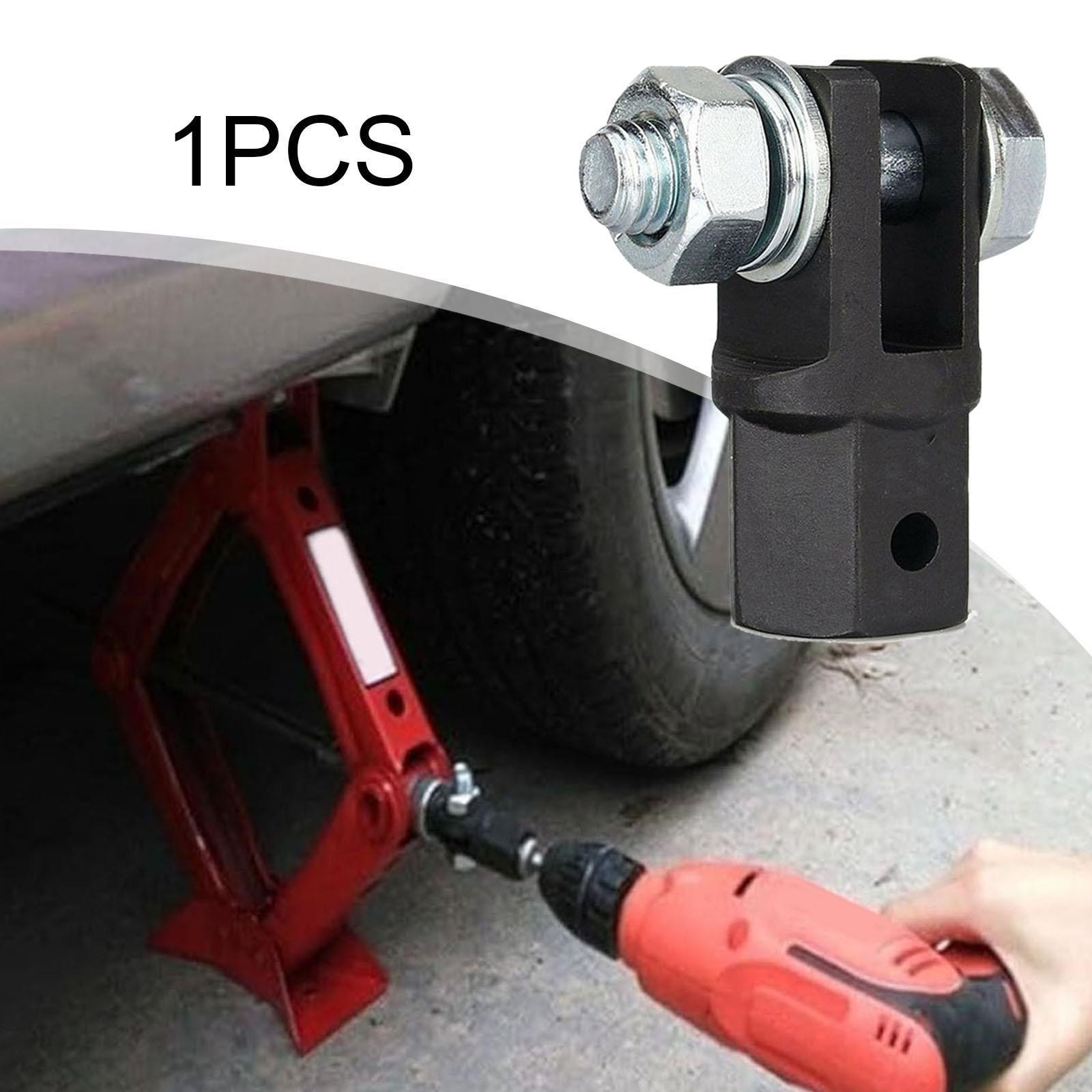 1/2" Scissor Jack Adapter Steel with Impact Drill for Trailer Car RV
