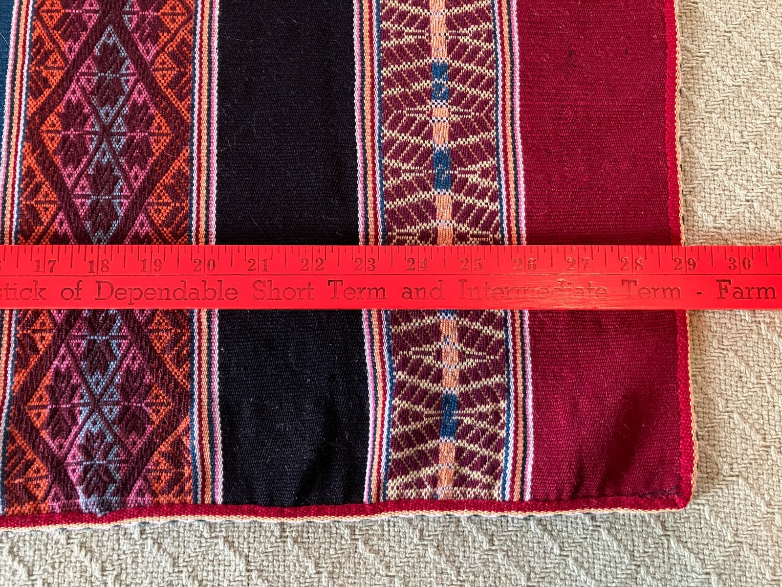 Authentic Peruvian Mesa Cloth-Hand Woven