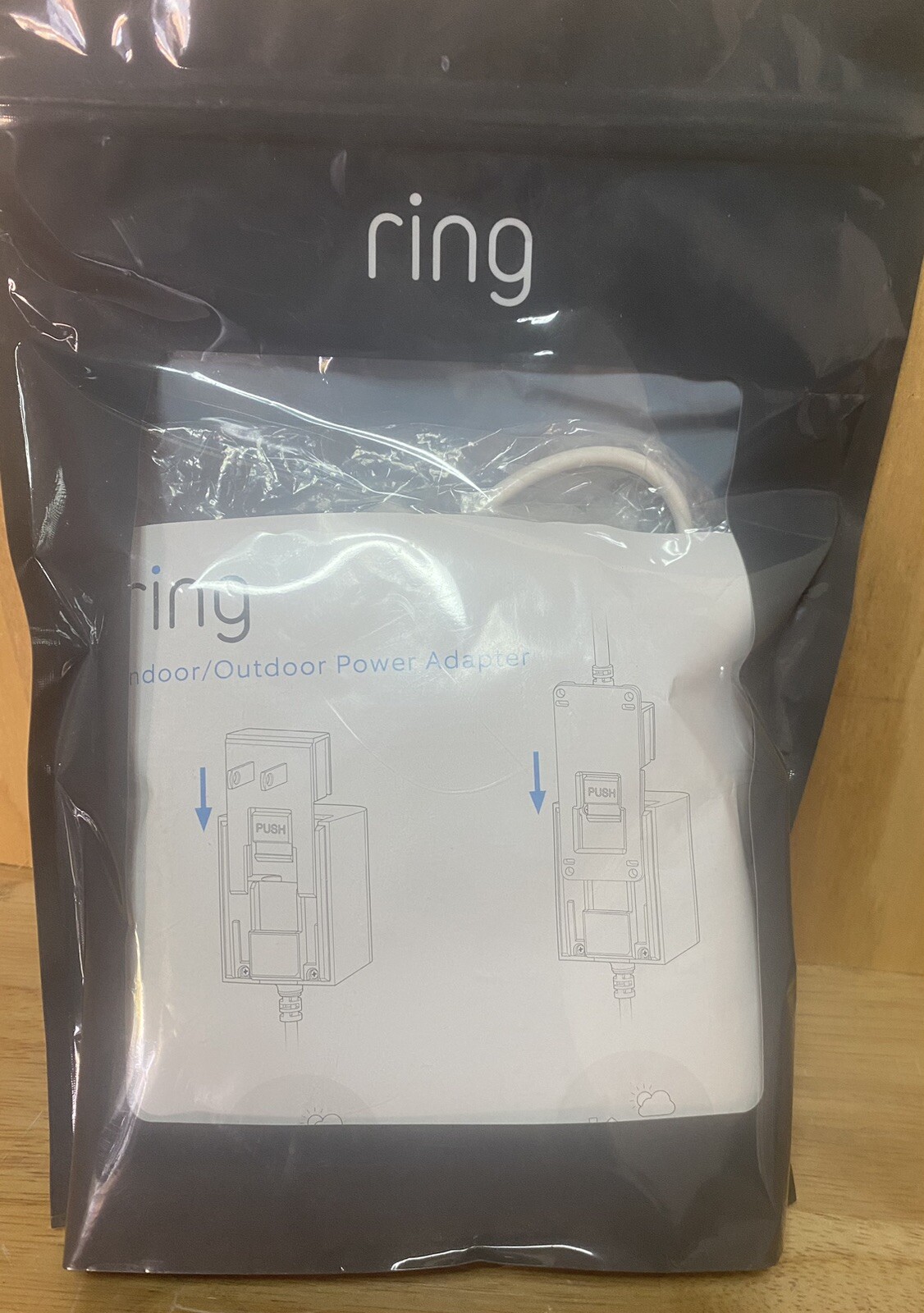 Ring Indoor Outdoor Plug-In Power Adapter # 842861109894
