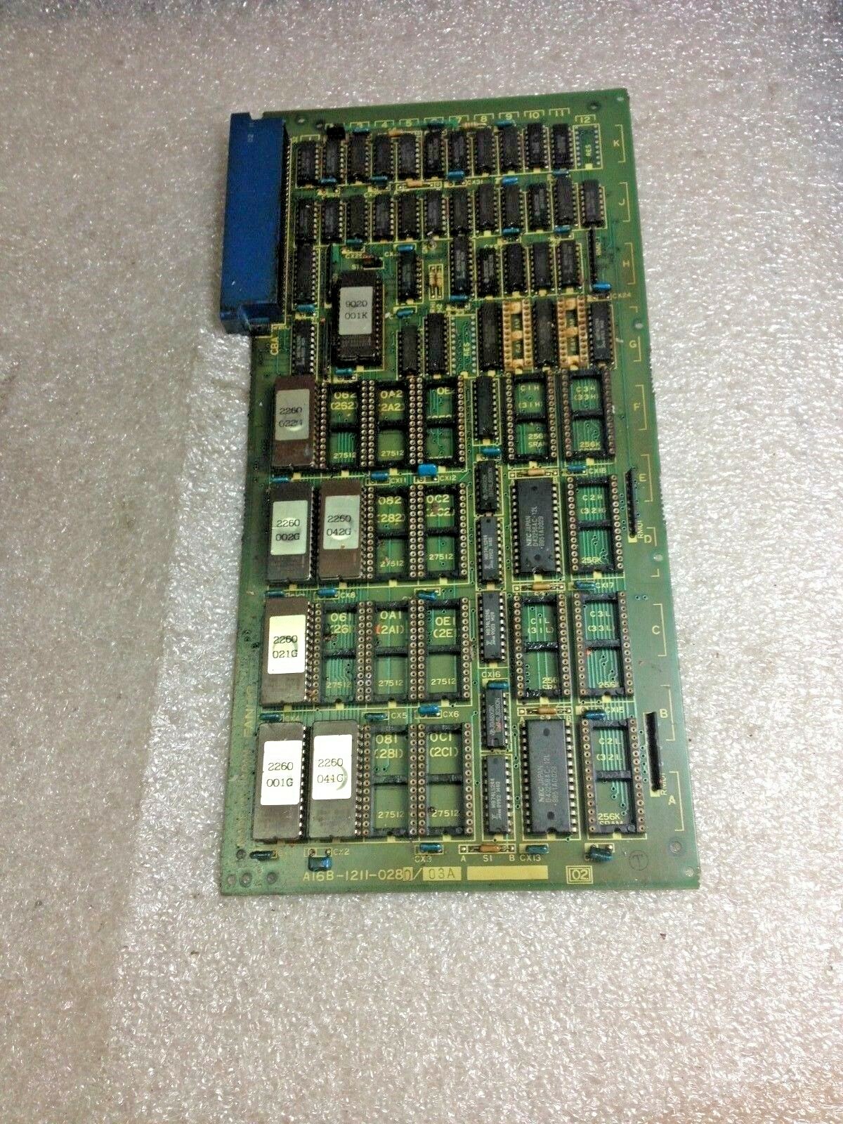 Fanuc A16B-1211-0280/03A Memory Board
