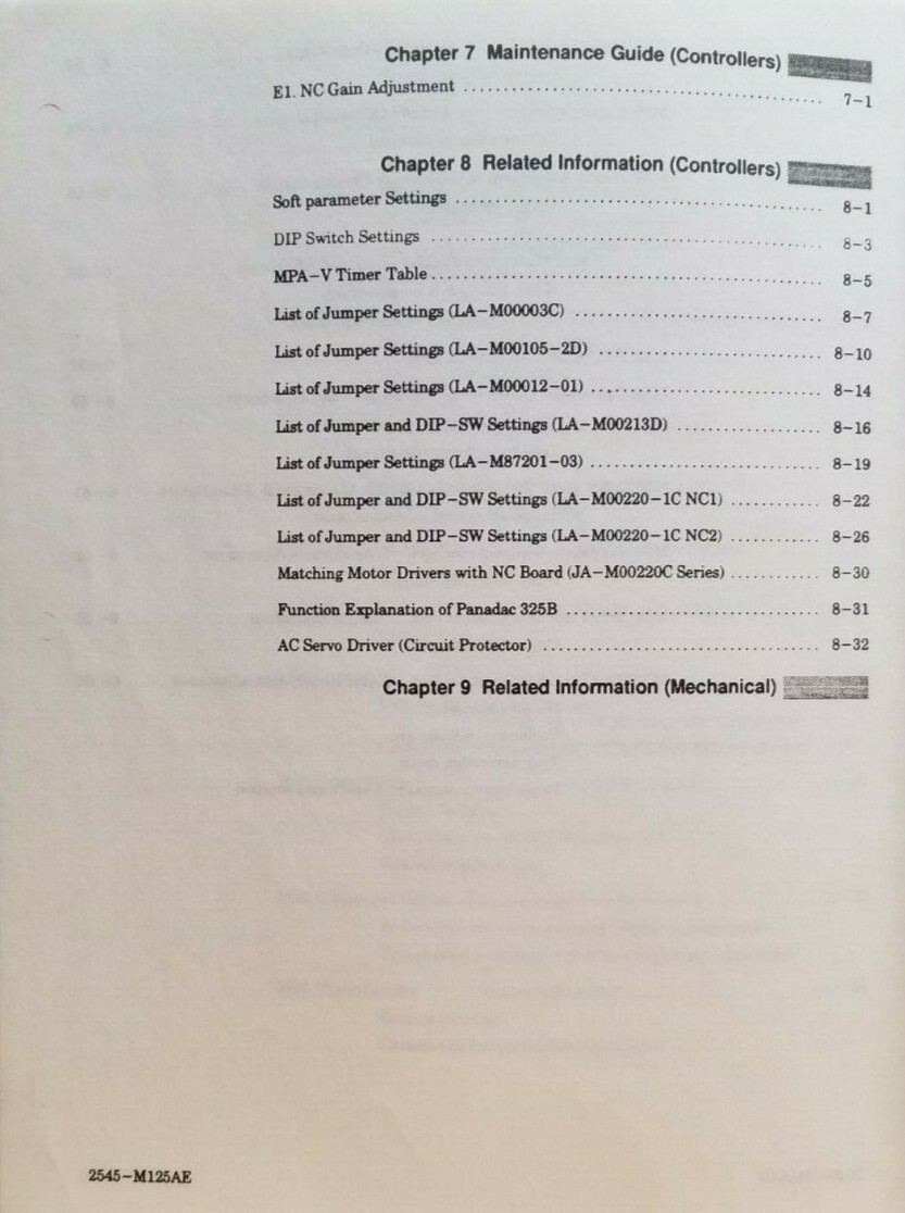 Panasonic Panasert MPA-V Service Manual