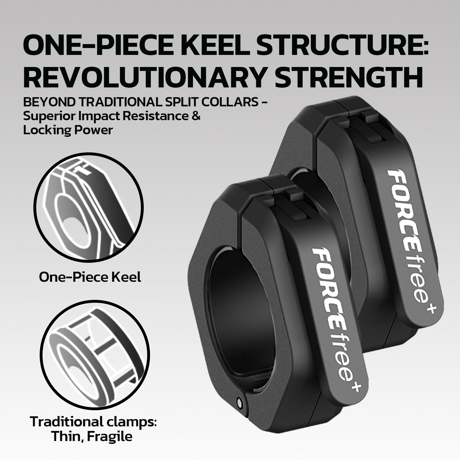 Barbell Clips 2 Inch Quick Release Locking Collars Weightlifting Powerlifting