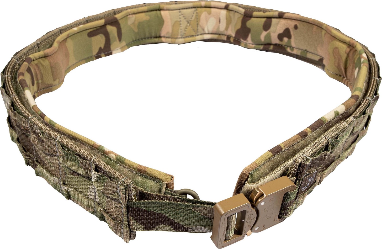 Grey Ghost Gear UGF Battle Belt w/ Padded Inner, MultiCam, Extra Large, 7014-5
