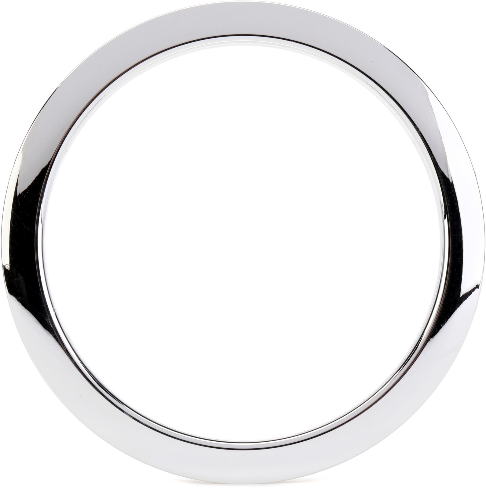 Bass Drum O's Port Hole Ring - 5-inch - Chrome (2-pack) Bundle