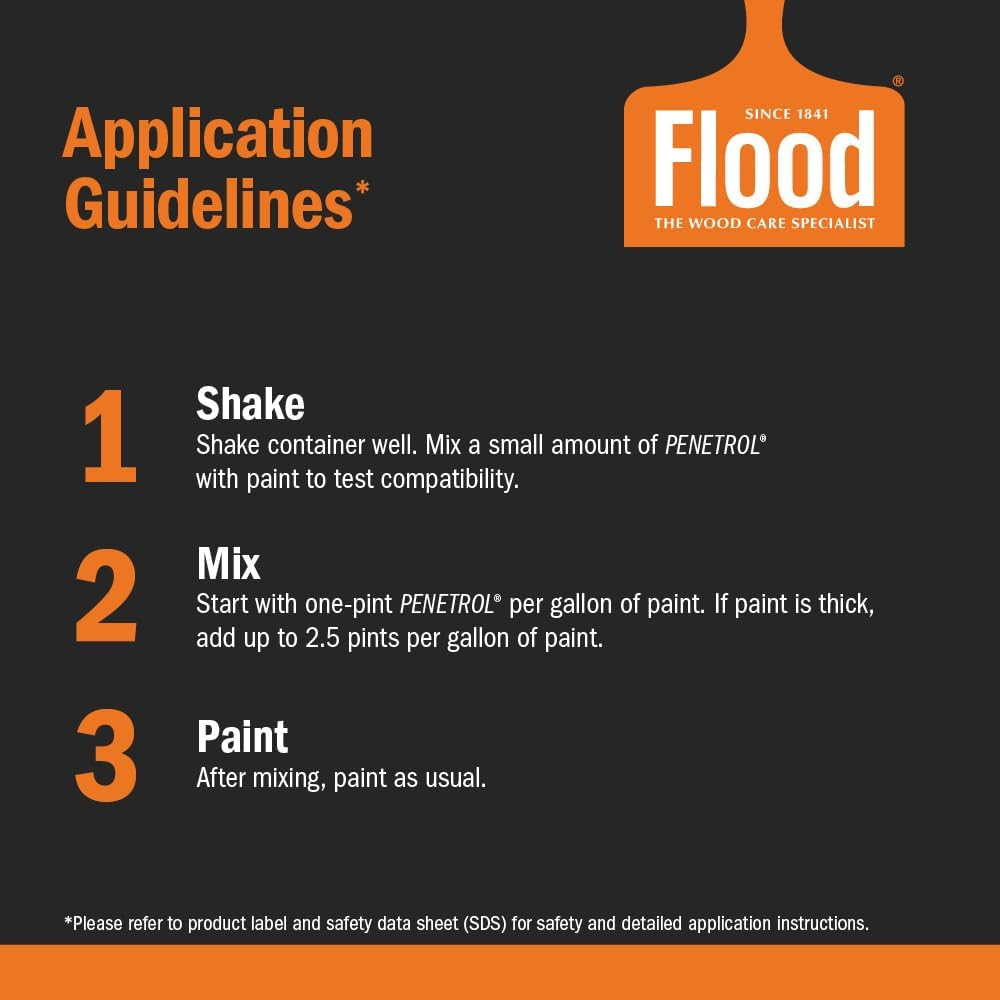 Flood Penetrol 1-Qt. Clear Paint Additive