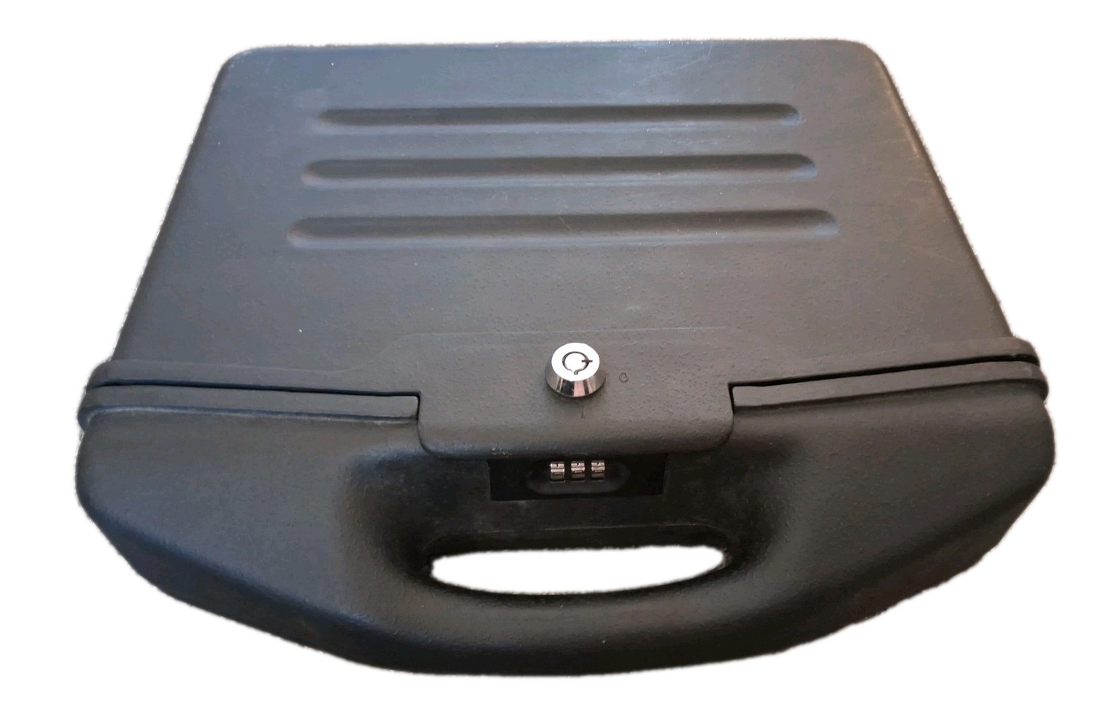 Franzen Security Products Armloc II Handgun case MISSING KEY Can Still Use Combo