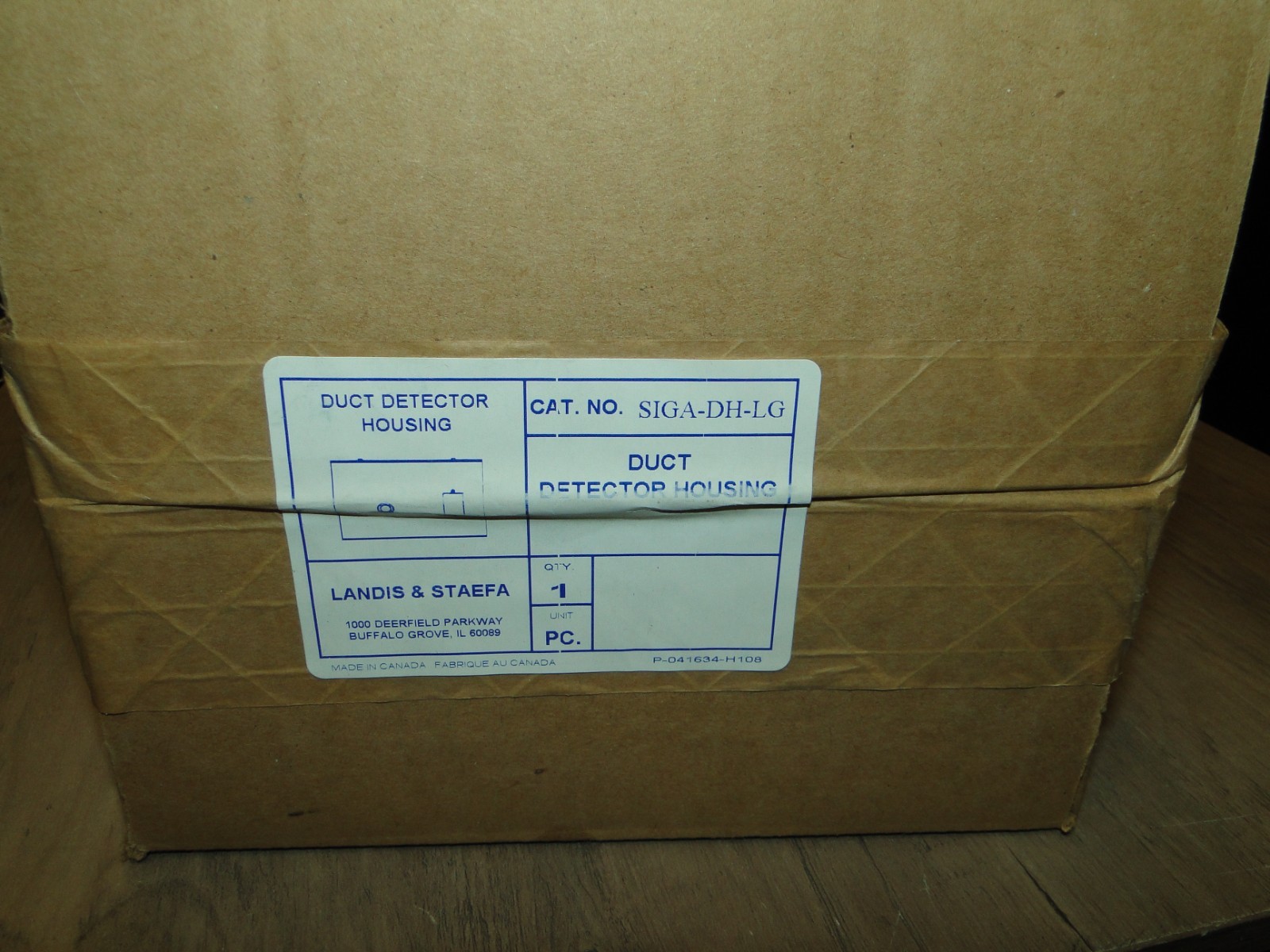 Landis & Staefa - SIGA-DH-LG Duct Detector Housing Assembly Only NEW