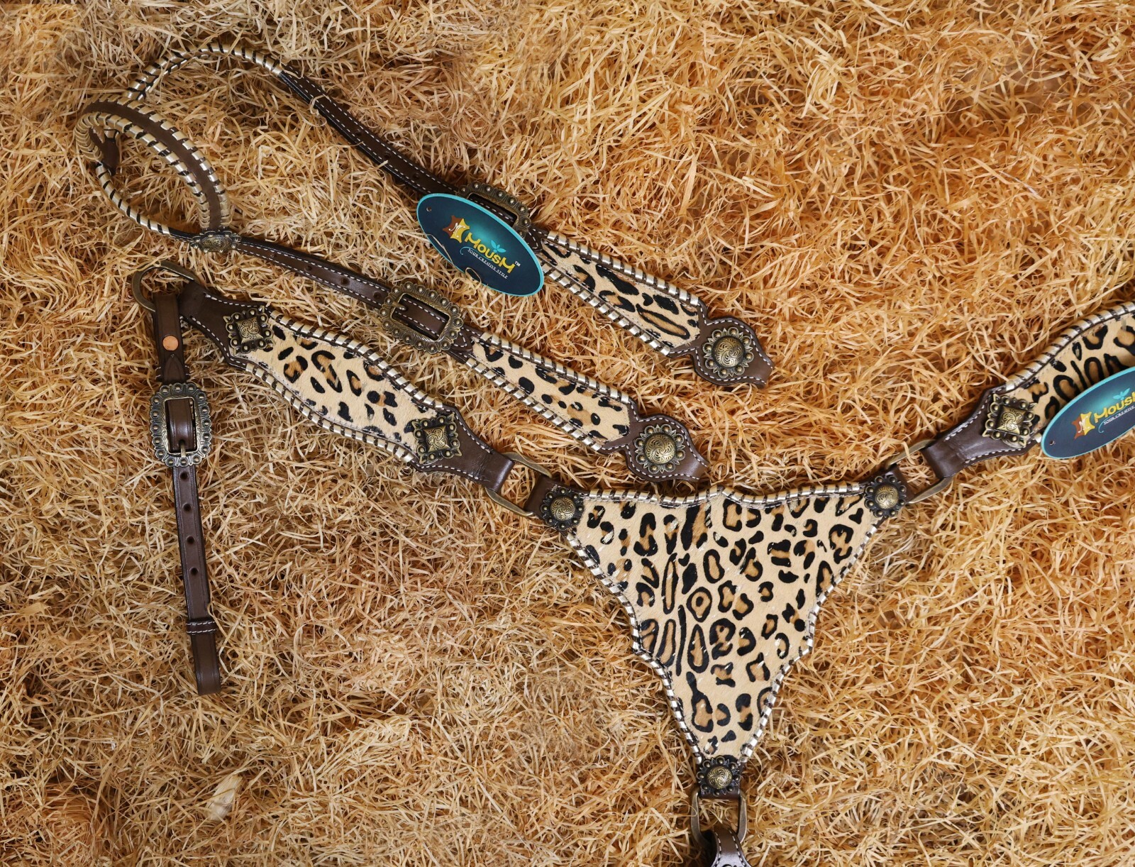 Headstall & Breast Collar Tack Set for Horse