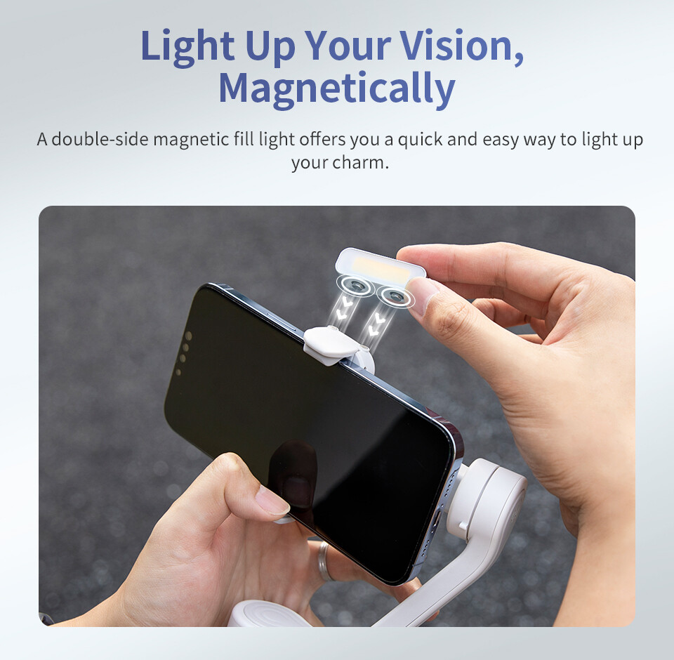 Zhiyun Smooth Q4 Gimbal 3-Axis Portable Foldable for Android iPhone Stabilizer