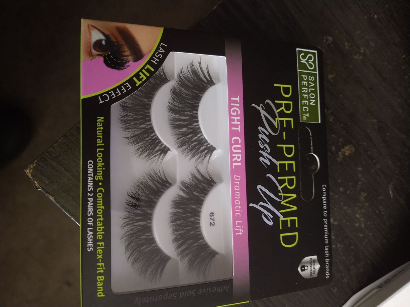 Salon Perfect Pre Permed push up eyelashes 2 pairs