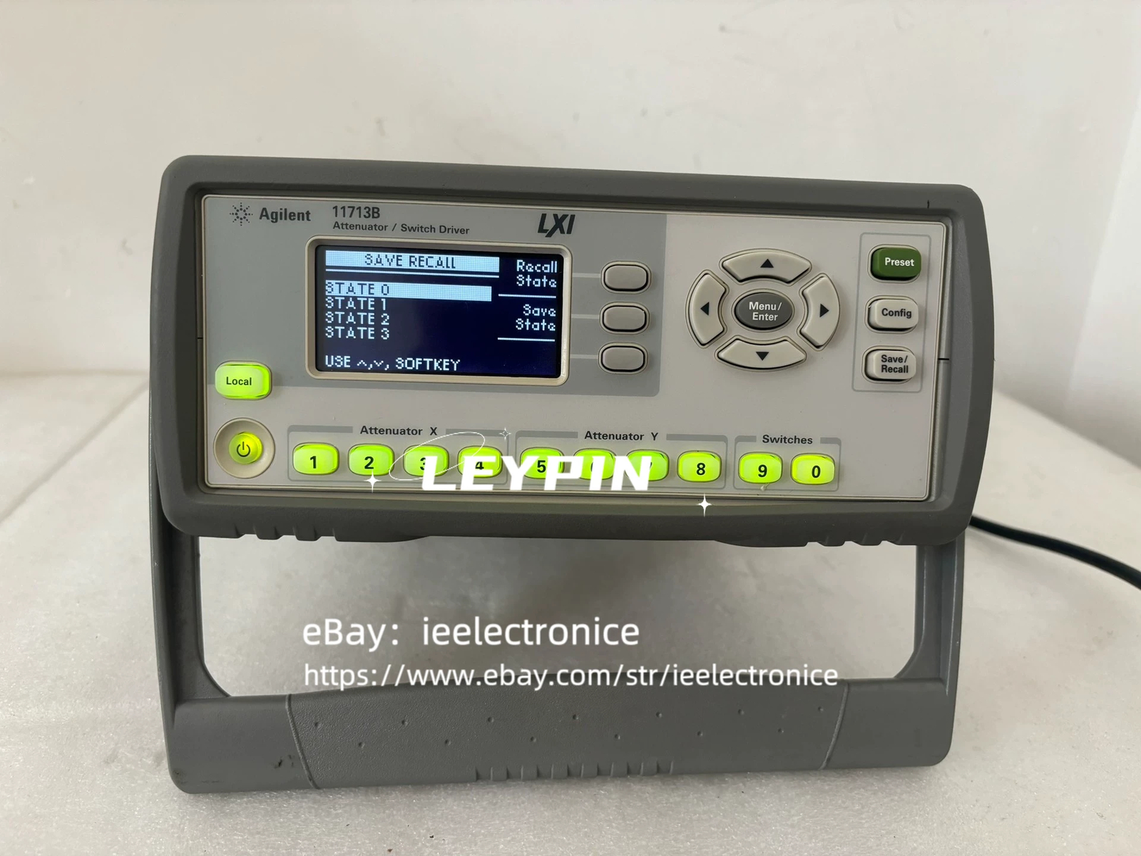 keysight hp Agilent 11713B Attenuator / Switch Driver#iee