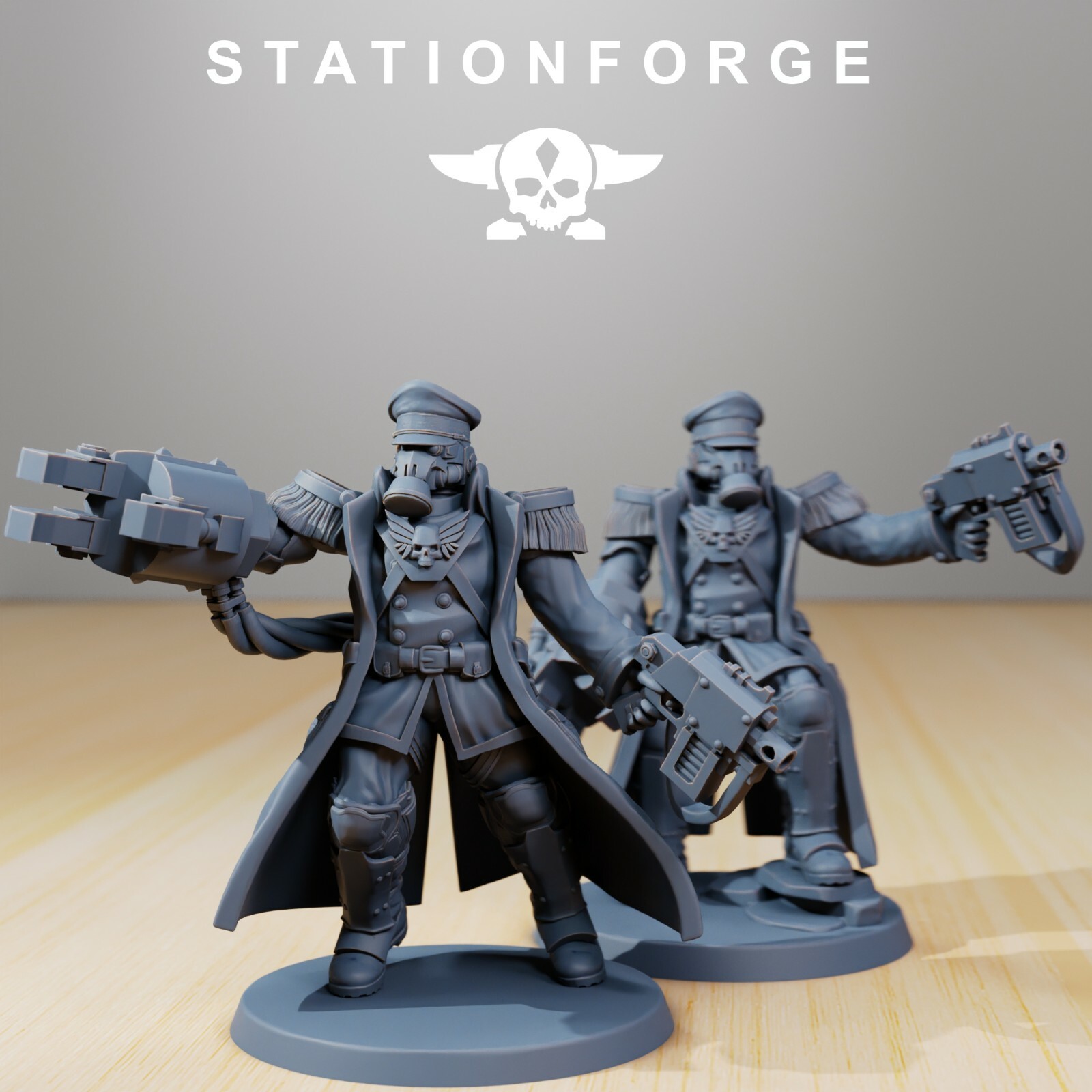 Imperial Soldiers of the Grim Guard x 2, Death Division, Command Korps