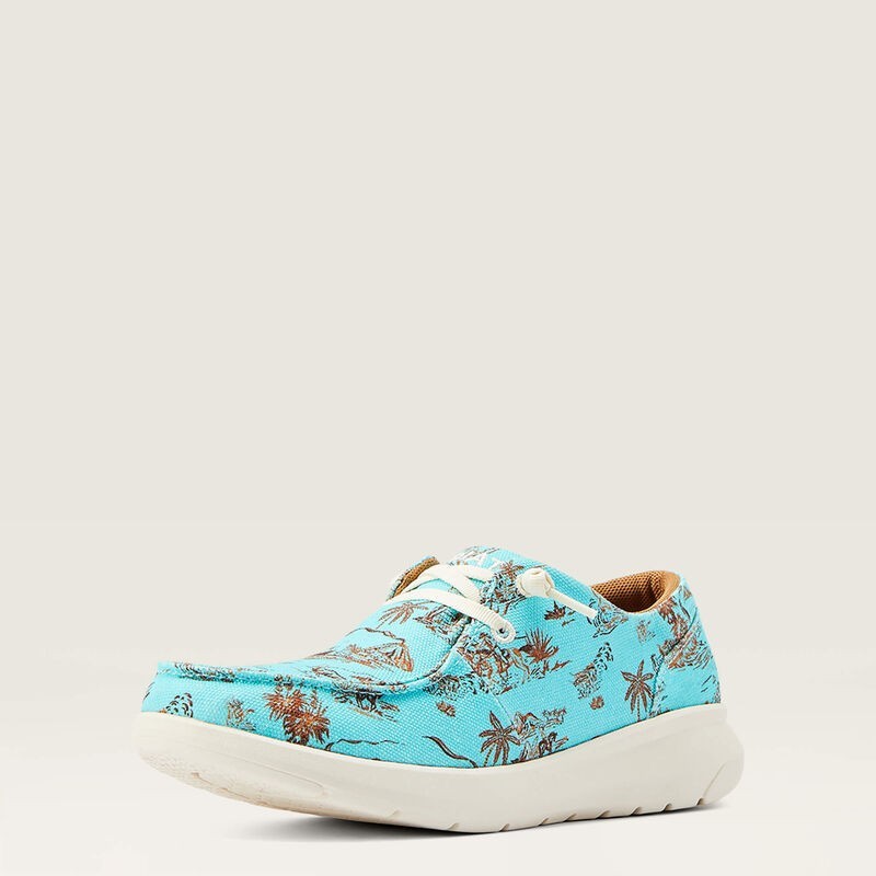 Ariat Womens Western Aloha Turquoise Hilo 10044520