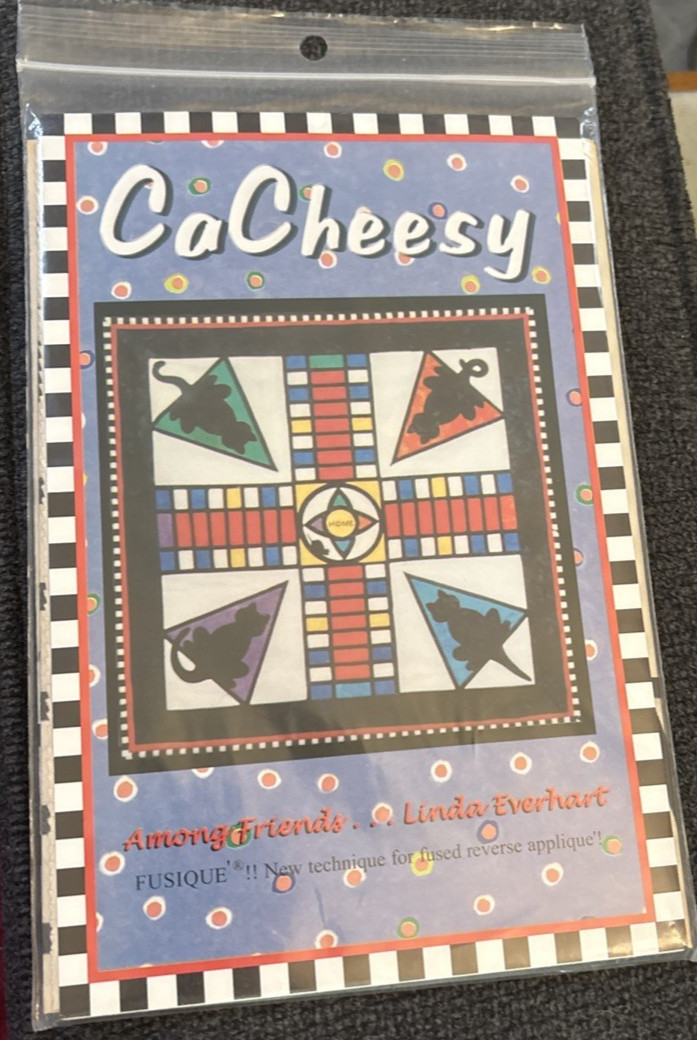 Vtg Rare Among Friends CaCHEESY 2003 Quilt Pattern only
