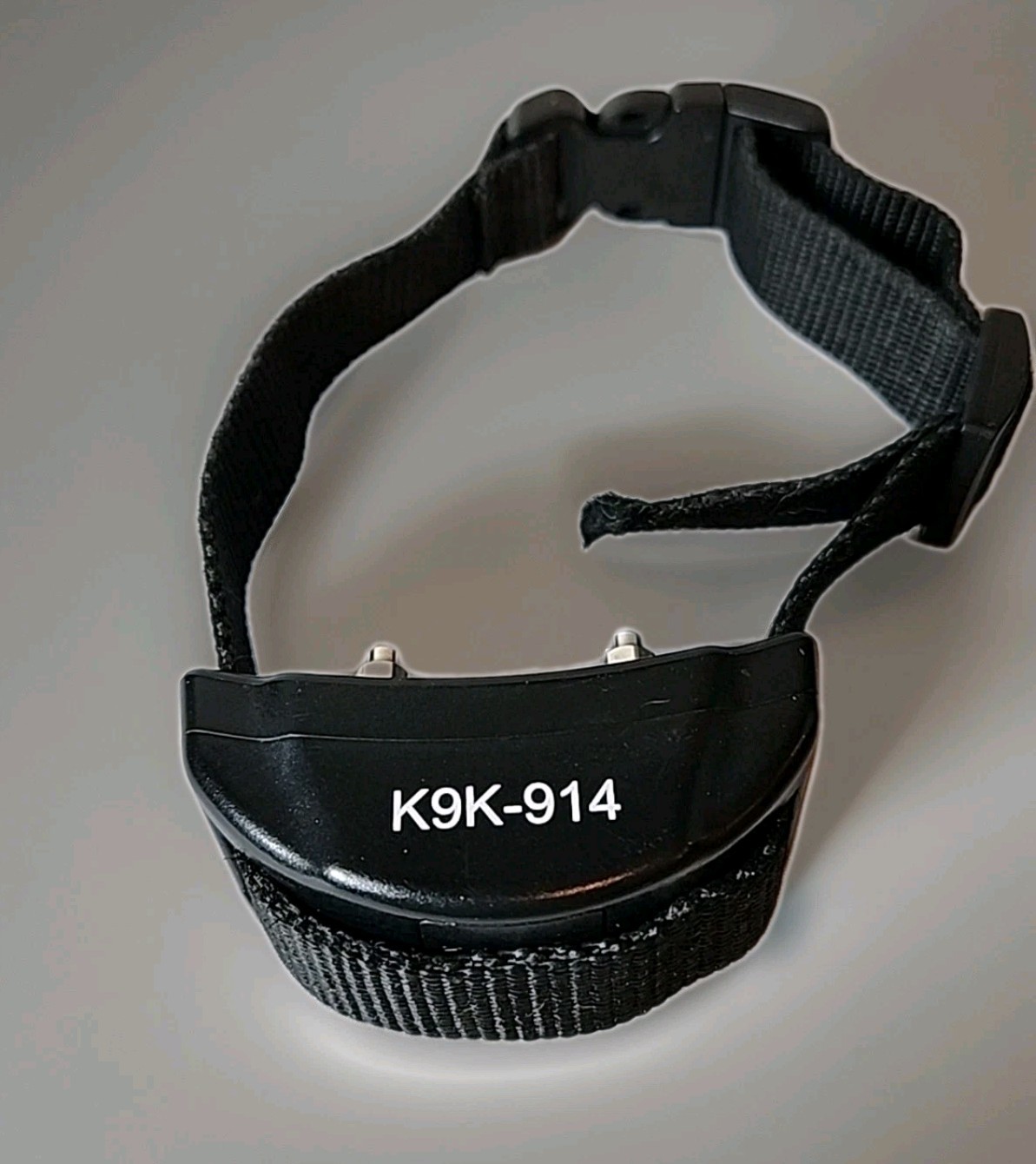 k9konnection No Bark Replacement Dog Collar #K9K-914 Black Preowned
